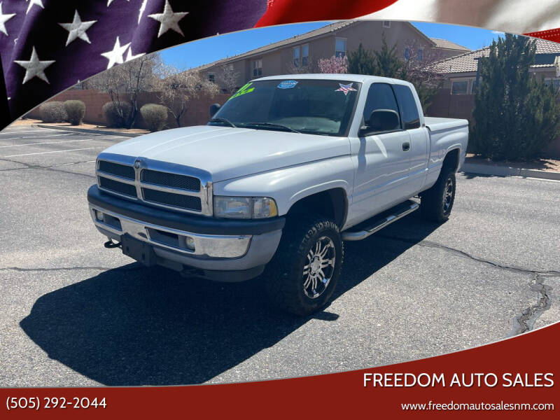 2001 Dodge Ram 1500 for sale at Freedom Auto Sales in Albuquerque NM