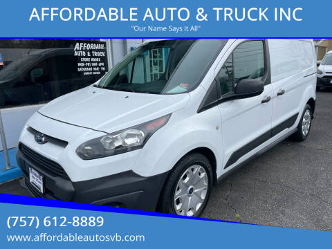2018 Ford Transit Connect for sale at AFFORDABLE AUTO & TRUCK INC in Virginia Beach VA