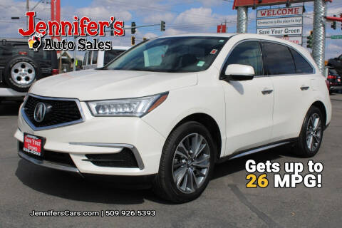 2017 Acura MDX for sale at Jennifer's Auto Sales in Spokane Valley WA