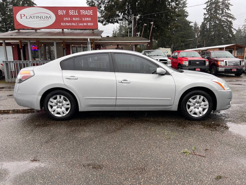 2010 Nissan Altima for sale at PLATINUM AUTO SALES INC in Lacey, WA