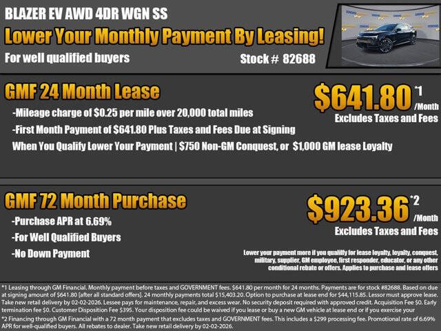 2026 Chevrolet Blazer EV SS