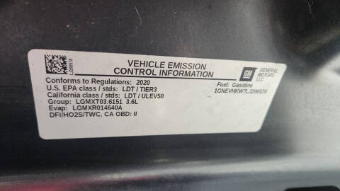 2020 Chevrolet Traverse LT Leather