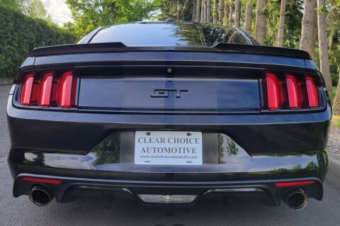 2015 Ford Mustang for sale at CLEAR CHOICE AUTOMOTIVE in Milwaukie OR