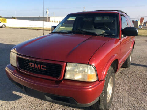 2001 GMC Jimmy for sale at LOWEST PRICE AUTO SALES, LLC in Oklahoma City OK