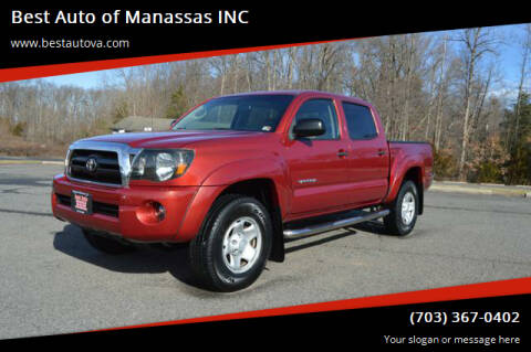 2008 Toyota Tacoma for sale at Best Auto of Manassas INC in Manassas VA