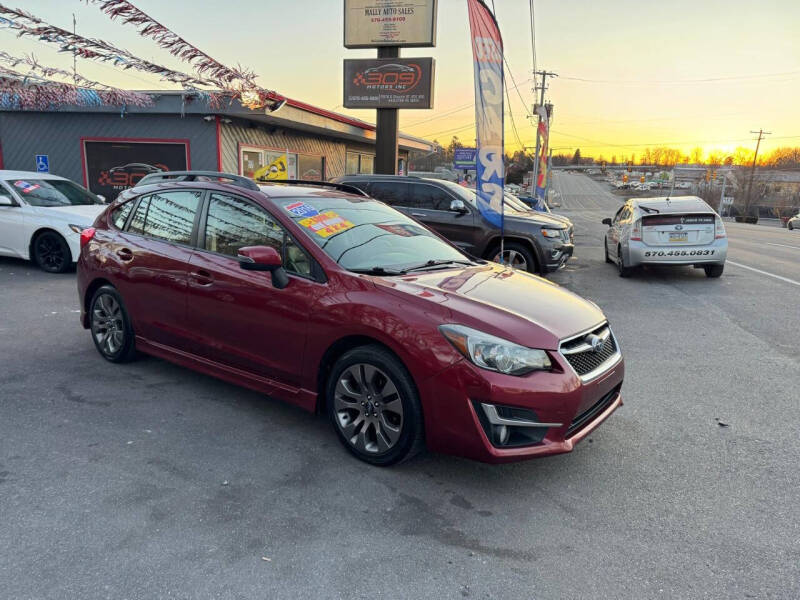 2016 Subaru Impreza for sale at 309 MOTORS INC in Hazleton PA