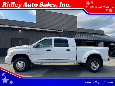 2006 Dodge Ram 3500 for sale at Ridley Auto Sales, Inc. in White Pine TN
