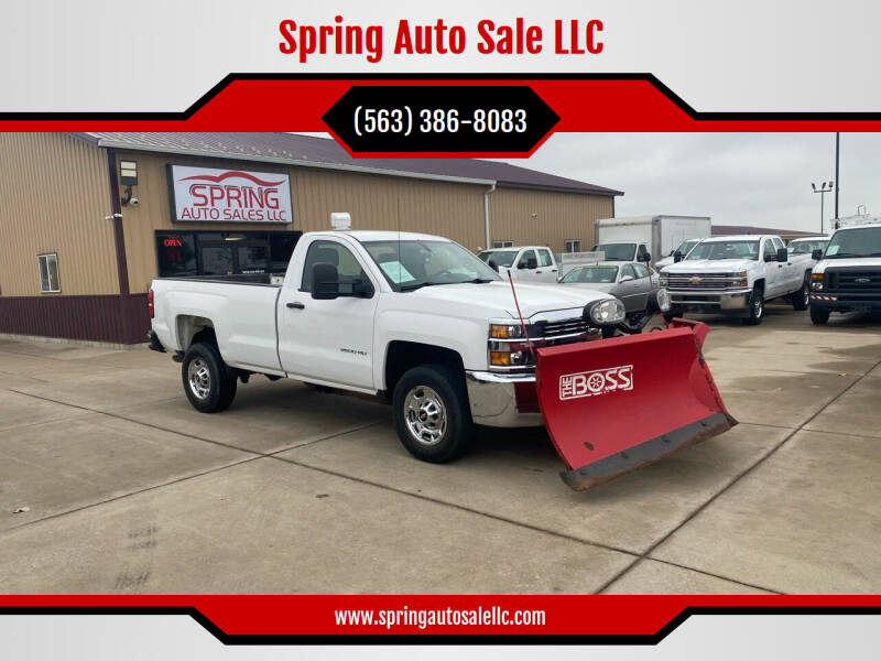 2015 Chevrolet Silverado 2500HD for sale at Spring Auto Sale LLC in Davenport IA