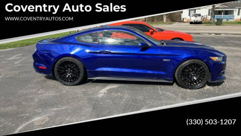 2016 Ford Mustang for sale at Coventry Auto Sales in New Springfield OH
