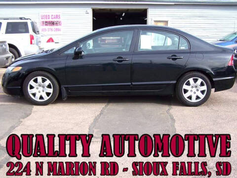 2008 Honda Civic for sale at Quality Automotive in Sioux Falls SD