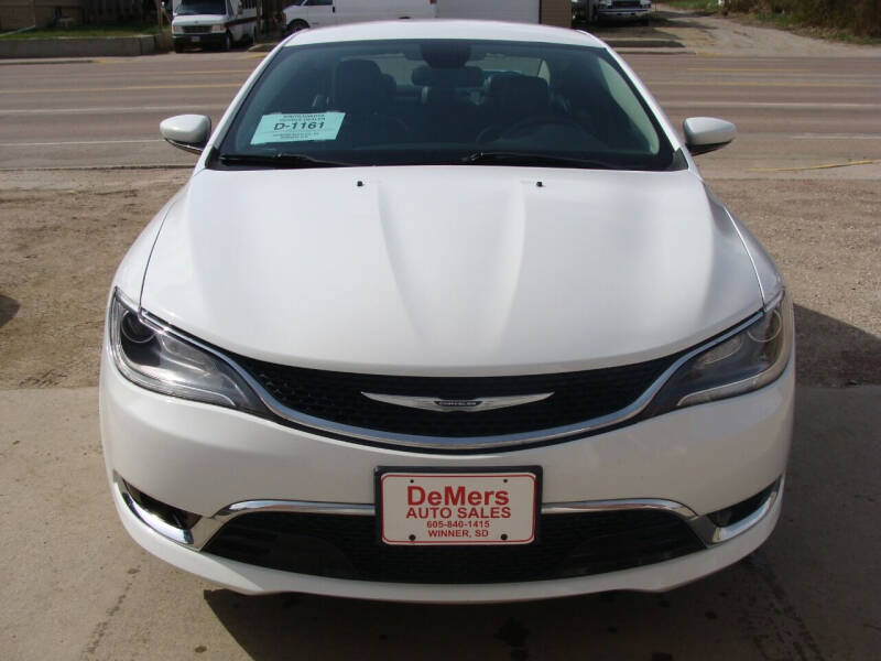 2015 Chrysler 200 for sale at DeMers Auto Sales in Winner SD