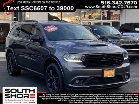 2018 Dodge Durango for sale at South Shore Chrysler Dodge Jeep Ram in Inwood NY