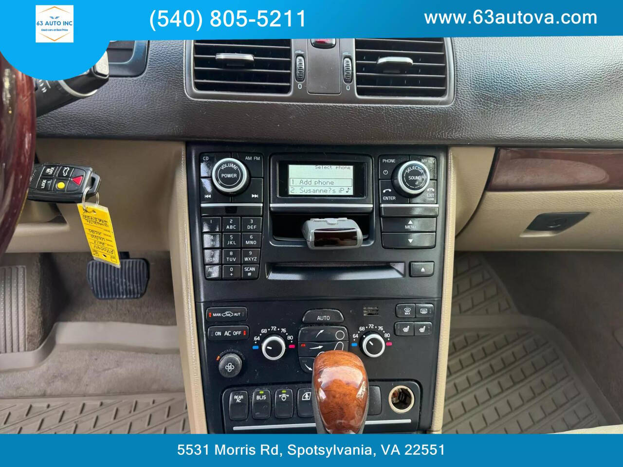 2013 Volvo XC90 for sale at 63 Auto Inc in Spotsylvania, VA