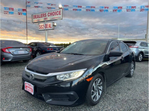 2018 Honda Civic for sale at Dealers Choice Inc in Farmersville CA