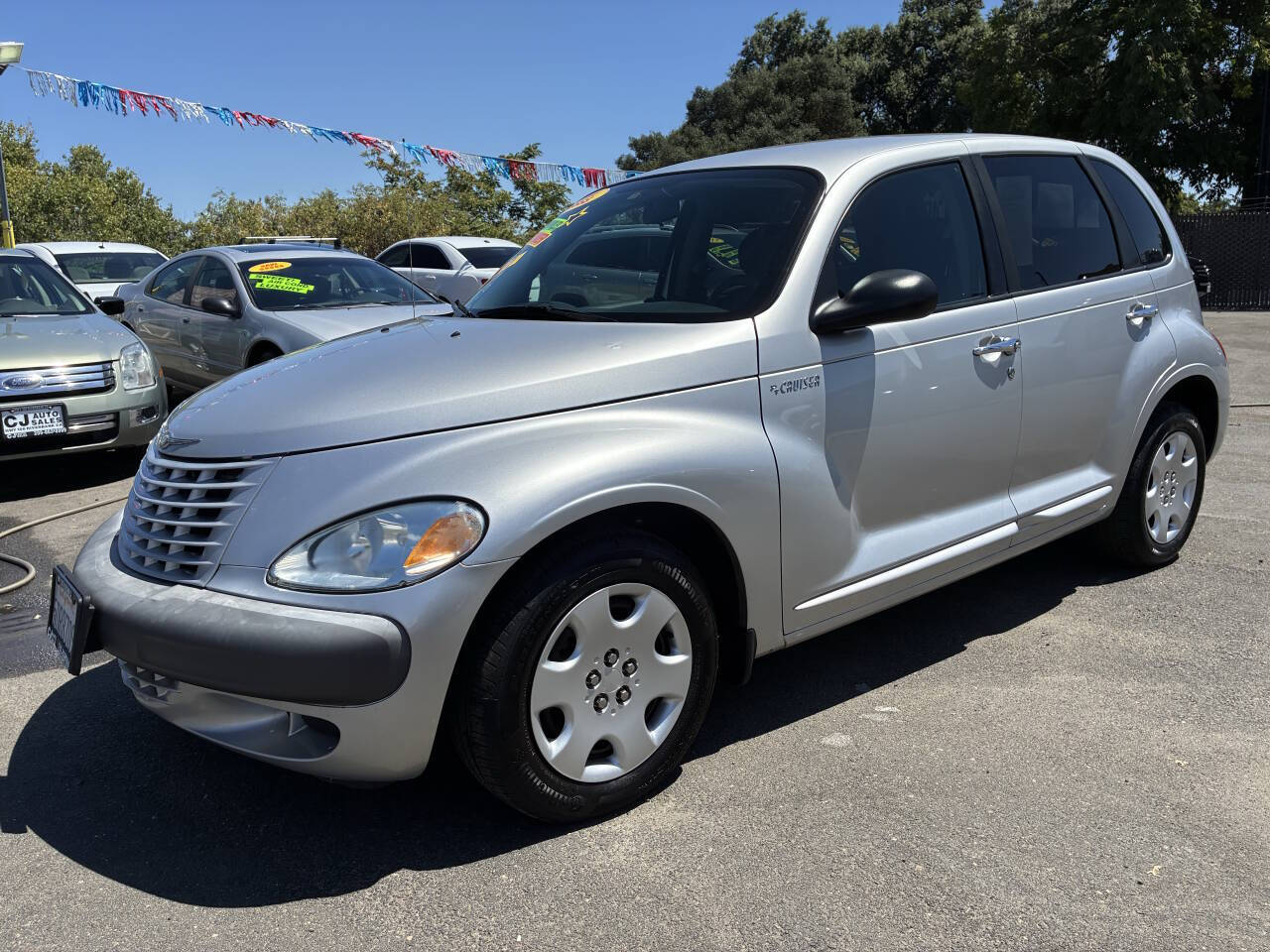 Silver 2003 Chrysler PT Cruiser Wagon Front-Wheel Drive 4-Speed Automatic