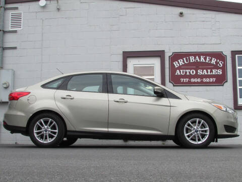 2016 Ford Focus for sale at Brubakers Auto Sales in Myerstown PA