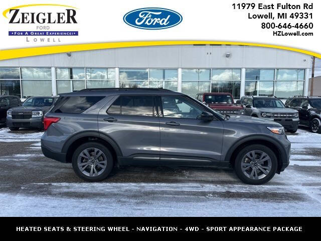 2022 Ford Explorer for sale at Zeigler Ford of Plainwell in Plainwell MI