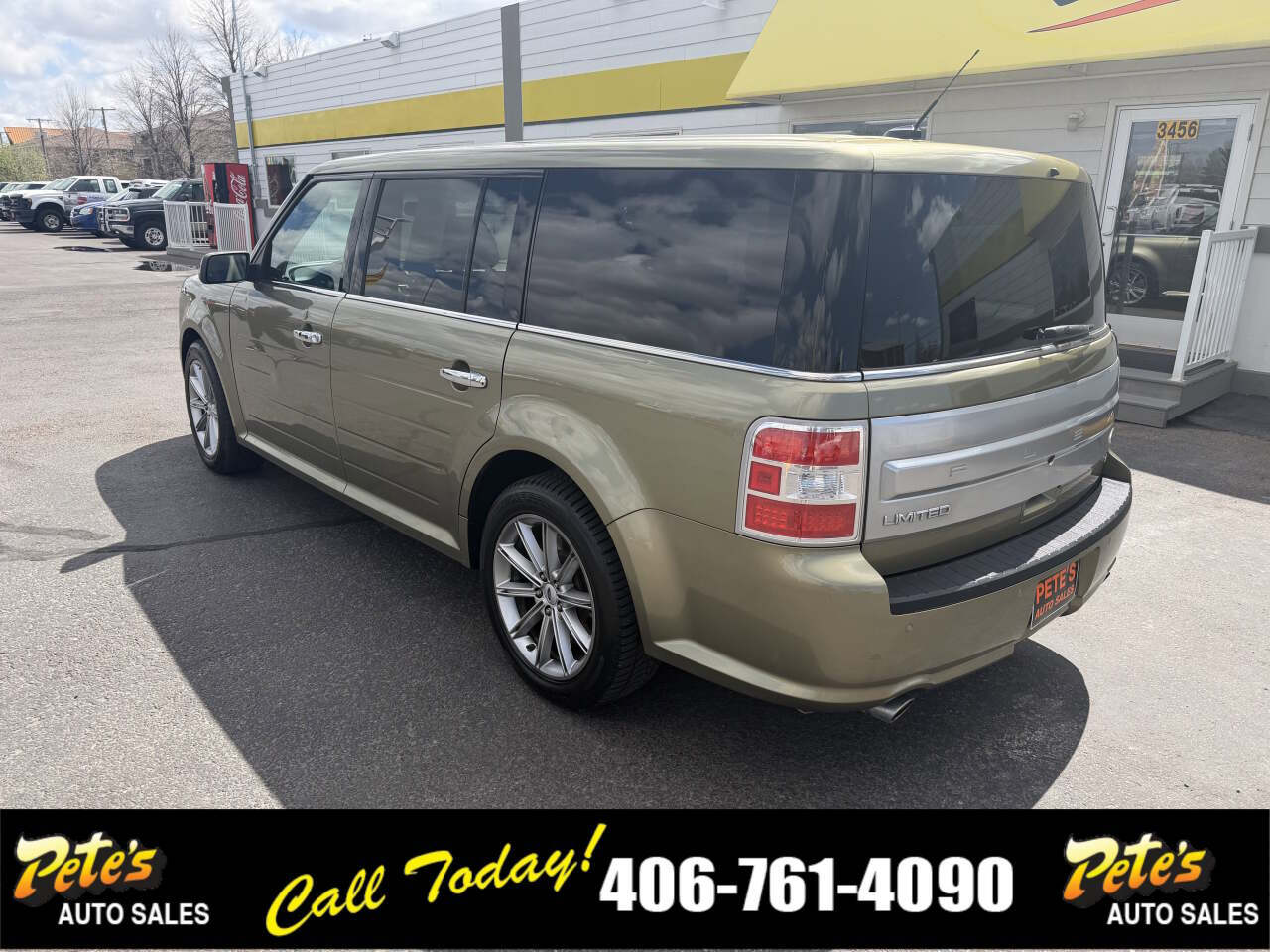 Gold 2013 Ford Flex Limited AWD Limited 4dr Crossover 2