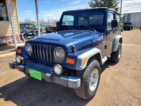 2001 Jeep Wrangler for sale at Bennett's Auto Solutions in Cheyenne WY