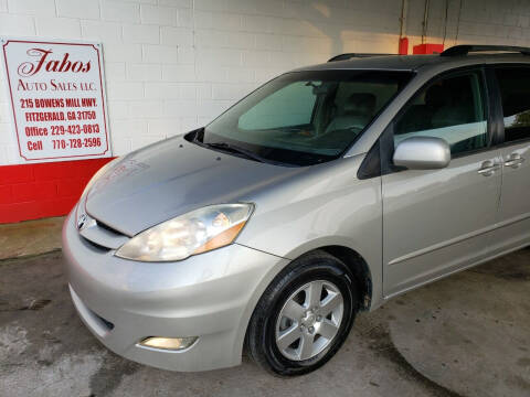 2006 Toyota Sienna for sale at Fabos Auto Sales LLC in Fitzgerald GA