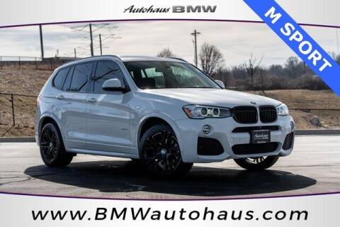 2016 BMW X3 for sale at Autohaus Group of St. Louis MO - 3015 South Hanley Road Lot in Saint Louis MO