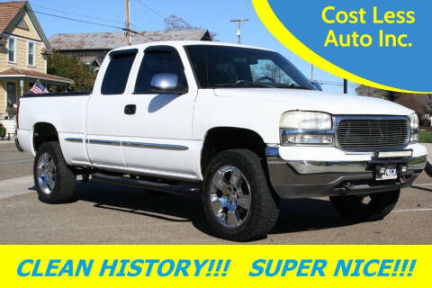 2002 GMC Sierra 1500 for sale at Cost Less Auto Inc. in Rocklin CA