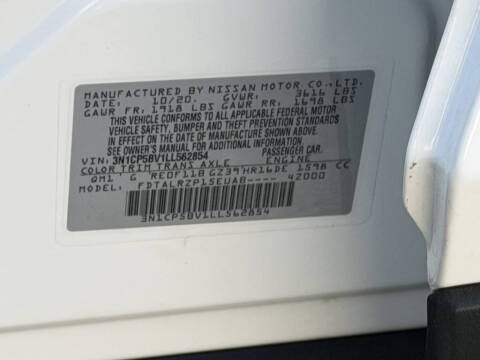 2020 Nissan Kicks S