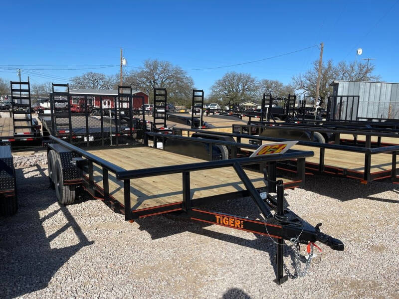 2023 TIGER - Utility Trailer -  77 X 16 - for sale at LJD Sales in Lampasas TX