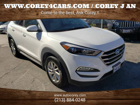 2017 Hyundai Tucson for sale at WWW.COREY4CARS.COM / COREY J AN in Los Angeles CA