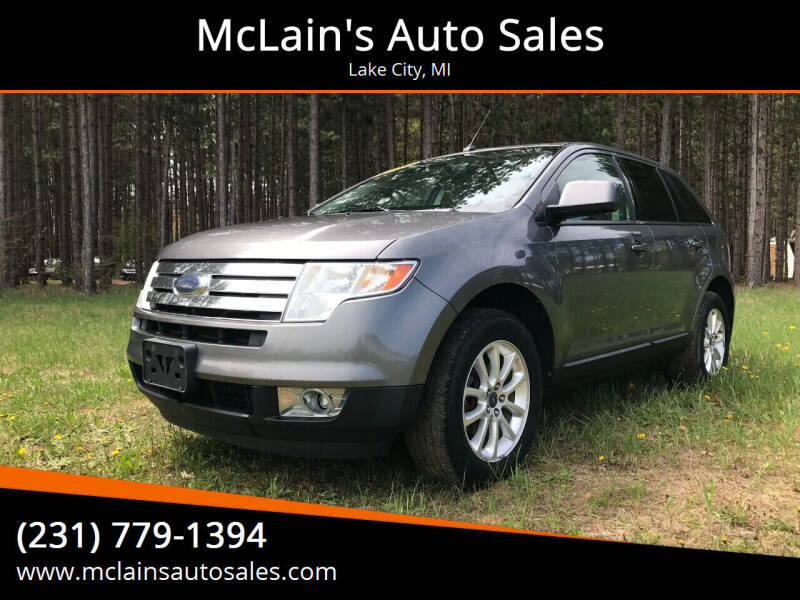 2010 Ford Edge for sale at McLain's Auto Sales in Lake City MI