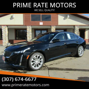 2022 Cadillac CT5 for sale at PRIME RATE MOTORS in Sheridan WY
