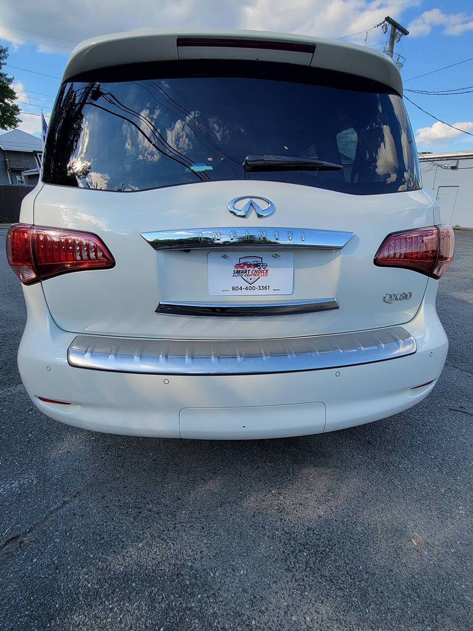 2016 INFINITI QX80 for sale at Smart Choice Auto Center LLC in Richmond, VA