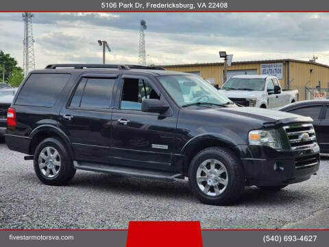 2008 Ford Expedition for sale at Five Star Motors in Fredericksburg VA