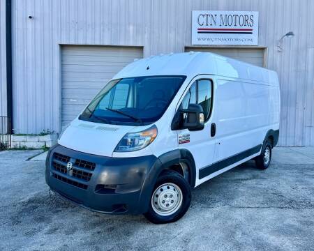 2017 RAM ProMaster for sale at CTN MOTORS in Houston TX