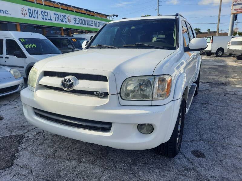 2007 Toyota Sequoia for sale at Autos by Tom in Largo FL