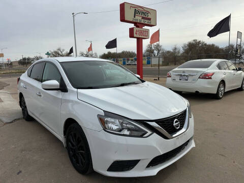 2018 Nissan Sentra for sale at Irving's Motors in Amarillo TX