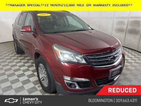 2017 Chevrolet Traverse for sale at Leman's Chevy City in Bloomington IL