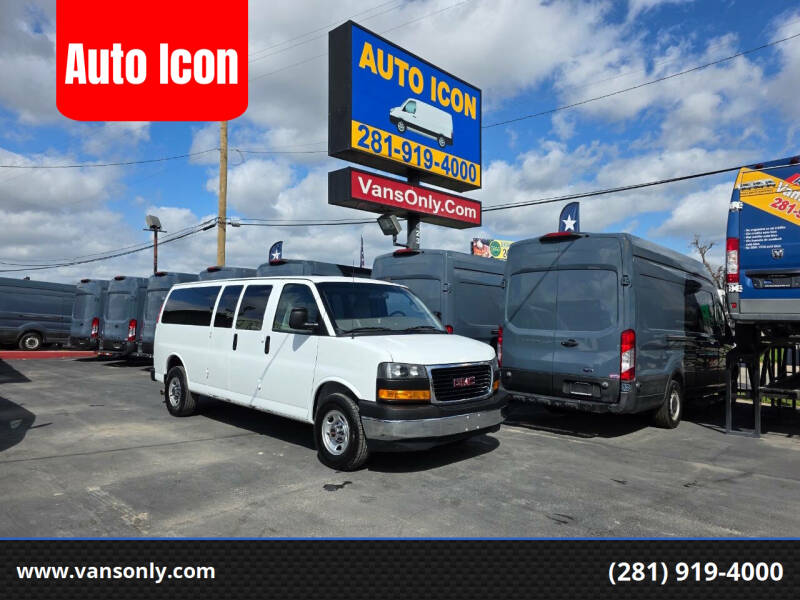 2018 GMC Savana for sale at Auto Icon in Houston TX