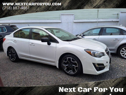 2016 Subaru Impreza for sale at Next Car For You inc. in Brooklyn NY