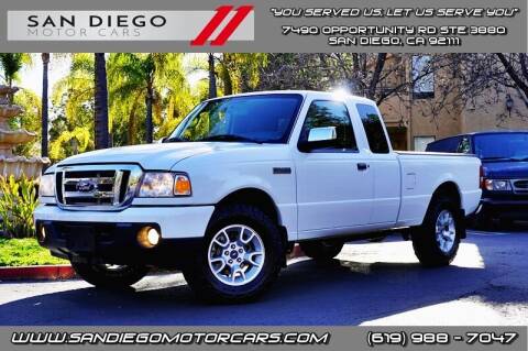 2010 Ford Ranger for sale at San Diego Motor Cars LLC in Spring Valley CA