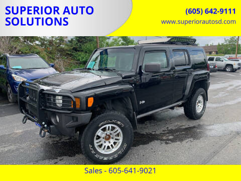 2006 HUMMER H3 for sale at SUPERIOR AUTO SOLUTIONS in Spearfish SD