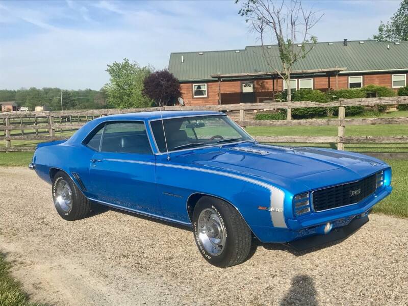 1969 Chevrolet Camaro for sale at 500 CLASSIC AUTO SALES in Knightstown IN
