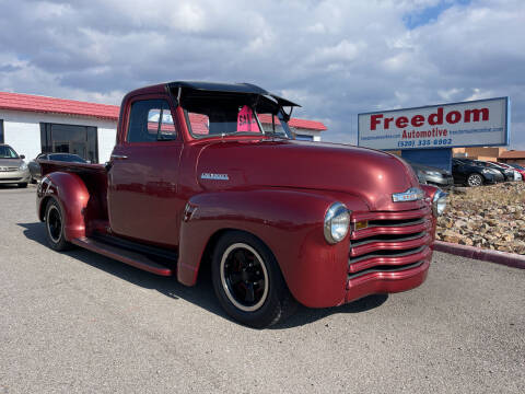 1952 Chevrolet 3100 for sale at Freedom  Automotive in Sierra Vista AZ