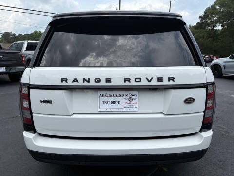 2017 Land Rover Range Rover HSE