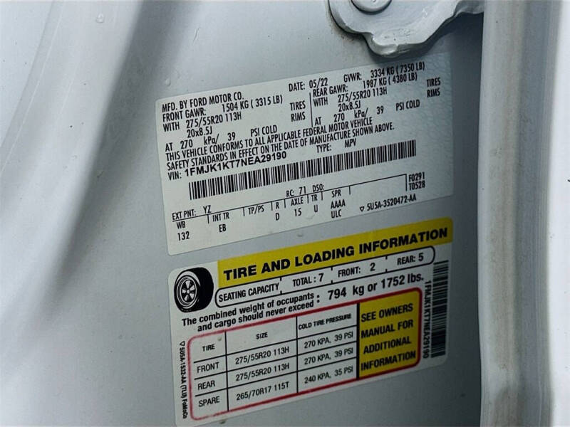 2022 Ford Expedition MAX Limited