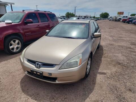 2005 Honda Accord for sale at PYRAMID MOTORS - Fountain Lot in Fountain CO