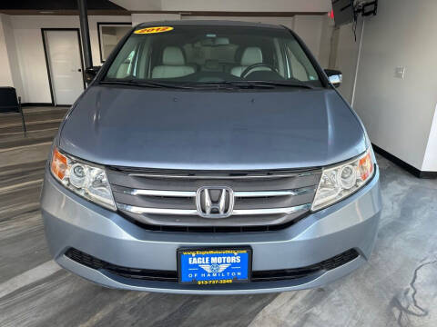 2012 Honda Odyssey for sale at Eagle Motors in Hamilton OH