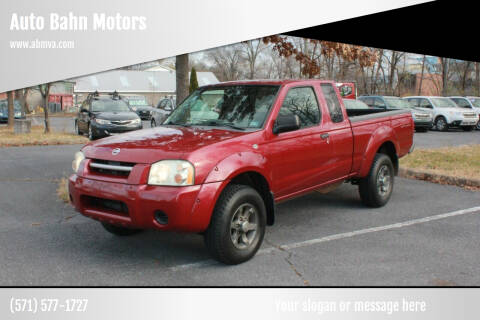 2004 Nissan Frontier for sale at Auto Bahn Motors in Winchester VA
