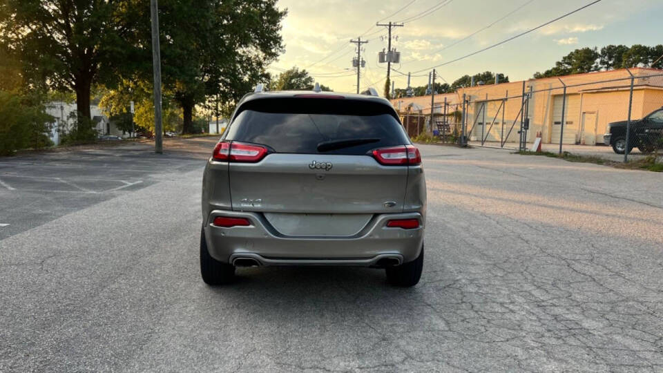 2016 Jeep Cherokee for sale at East Auto Sales LLC in Raleigh, NC