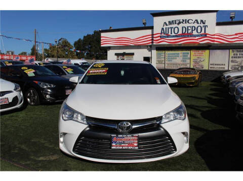 2017 Toyota Camry for sale at MERCED AUTO WORLD in Merced CA